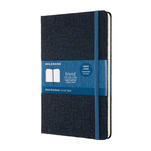 Блокнот Moleskine LE BLEND Large 130х210мм 192стр. линейка мягкая обложка синий