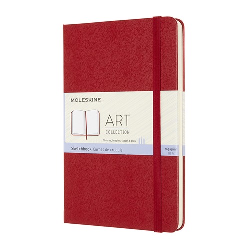 Блокнот для рисования Moleskine ART SKETCHBOOK Medium 115x180мм 144стр. нелинованный мягкая обложка 48 шт./кор.