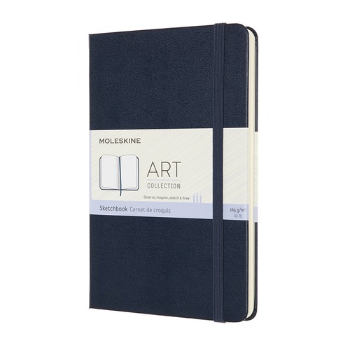 Блокнот для рисования Moleskine ART SKETCHBOOK Medium 115x180мм 144стр. нелинованный мягкая обложка 6 шт./кор.