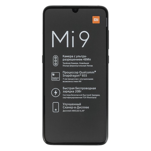 Смартфон XIAOMI Mi 9 64Gb, черный