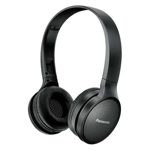 Наушники с микрофоном PANASONIC RP-HF410BG, Bluetooth, накладные, черный [rp-hf410bgcк]