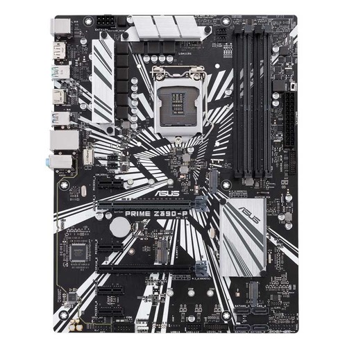 Материнская плата ASUS PRIME Z390-P, LGA 1151v2, Intel Z390, ATX, Ret