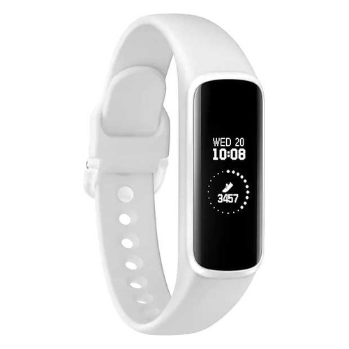 Смарт-часы SAMSUNG Galaxy Fit-e, 0.74", белый / белый [sm-r375nzwaser]