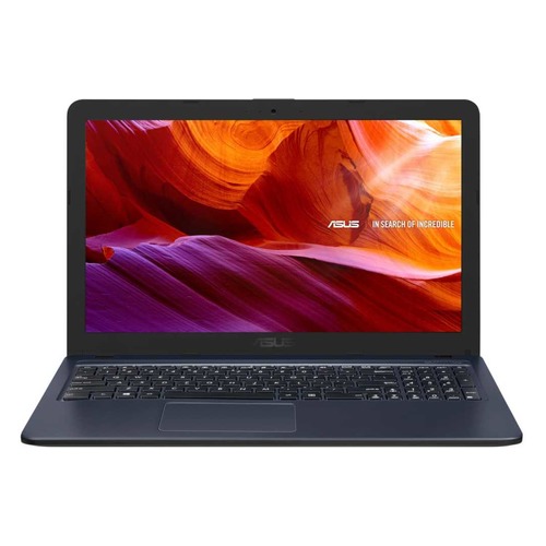 Ноутбук ASUS VivoBook X543UB-DM1170, 15.6", Intel Core i3 7020U 2.3ГГц, 4Гб, 500Гб, nVidia GeForce Mx110 - 2048 Мб, DVD-RW, Endless, 90NB0IM7-M16570, серый