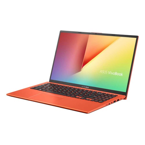 Ноутбук ASUS VivoBook X512FL-BQ261T, 15.6", Intel Core i5 8265U 1.6ГГц, 8Гб, 256Гб SSD, nVidia GeForce MX250 - 2048 Мб, Windows 10, 90NB0M97-M03410, красный