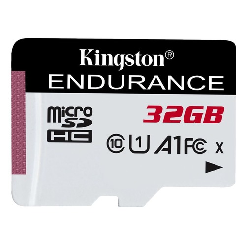 Карта памяти microSDHC UHS-I U1 KINGSTON High Endurance 32 ГБ, 95 МБ/с, Class 10, SDCE/32GB, 1 шт.
