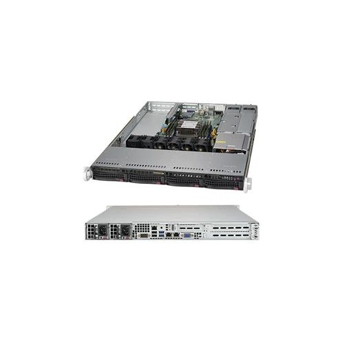 Корпус SuperMicro CSE-815TQC-R504WB 2x500W черный