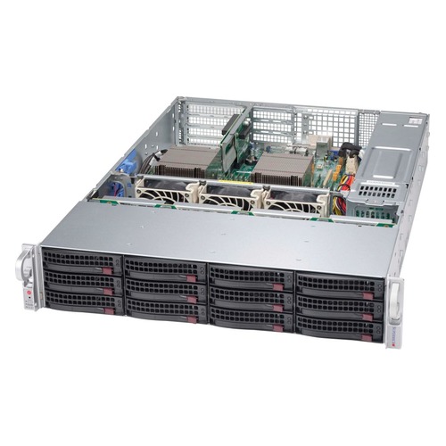 Корпус SuperMicro CSE-826BAC4-R1K23WB 2x1200W черный