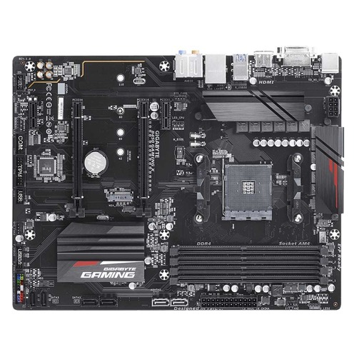 Материнская плата GIGABYTE B450 GAMING X, SocketAM4, AMD B450, ATX, Ret