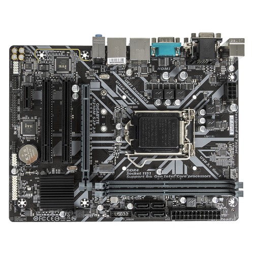 Материнская плата GIGABYTE H310M S2P 2.0, LGA 1151v2, Intel H310C, mATX, Ret