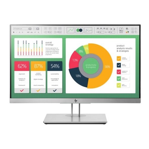 Монитор HP EliteDisplay E223 21.5", серебристый [1fh45aa]