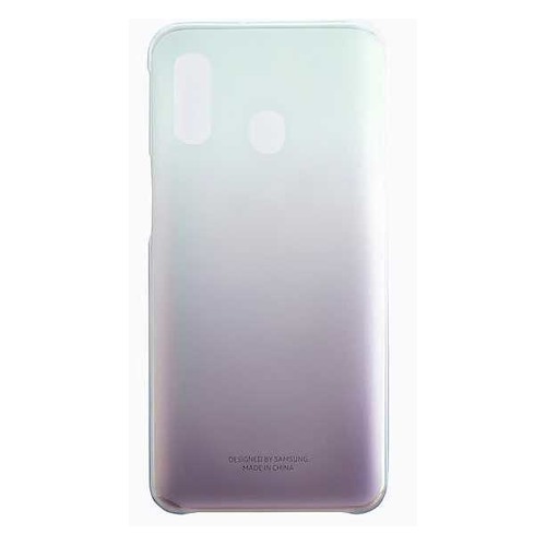 Чехол (клип-кейс) SAMSUNG Gradation Cover, для Samsung Galaxy A40, черный [ef-aa405cbegru]