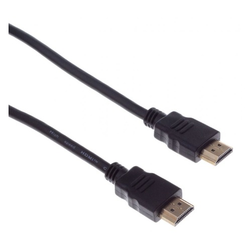 Кабель аудио-видео BURO HDMI (m) - HDMI (m) , ver 2.0, 5м, GOLD черный [bhp hdmi 2.0-5]