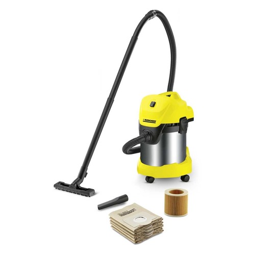 Строительный пылесос KARCHER WD 3 Premium Jubilee желтый [16298610]