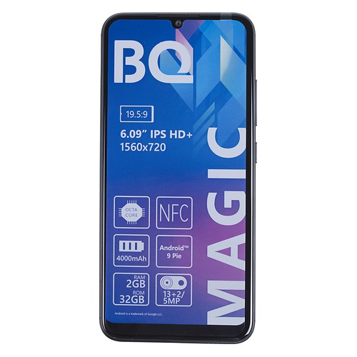 Смартфон BQ Magic 32Gb, 6040L, черный