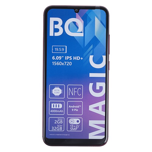 Смартфон BQ Magic 32Gb, 6040L, красный