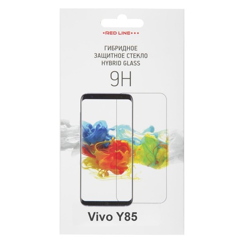 Защитное стекло для экрана REDLINE для Vivo Y85, гибридная, 1 шт [ут000016419]