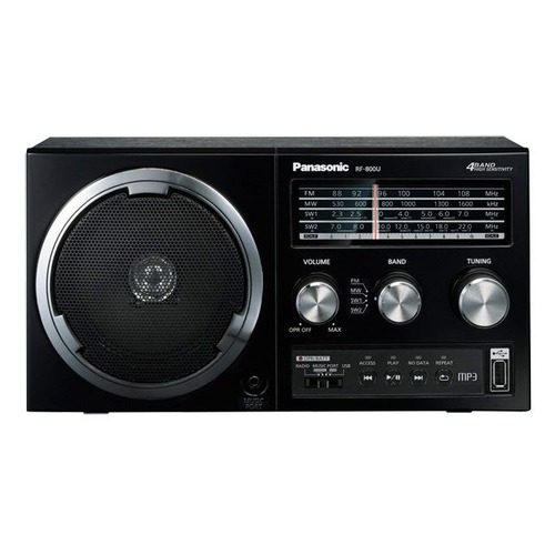 Радиоприемник PANASONIC RF-800UEE1-K, черный