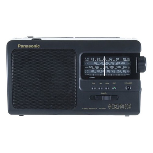 Радиоприемник PANASONIC RF-3500E9-K, черный