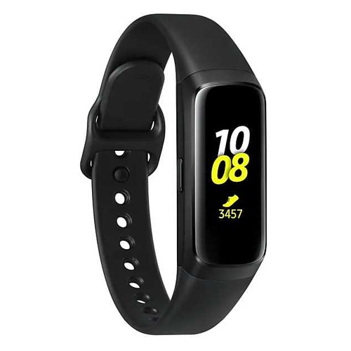 Смарт-часы SAMSUNG Galaxy Fit, 0.95", черный / черный [sm-r370nzkaser]