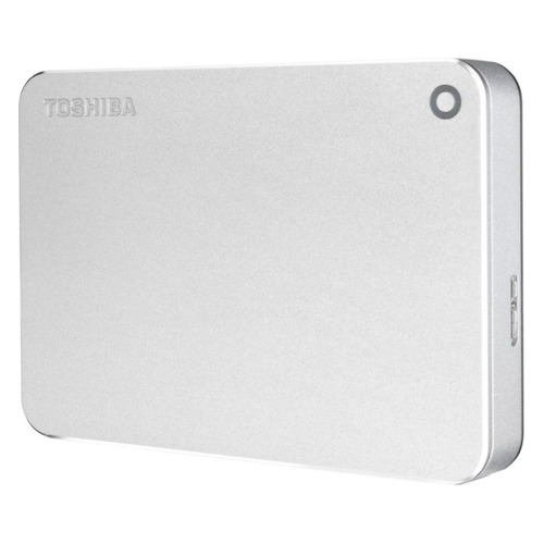 Внешний жесткий диск TOSHIBA Canvio Premium HDTW240ES3CA, 4Тб, серебристый