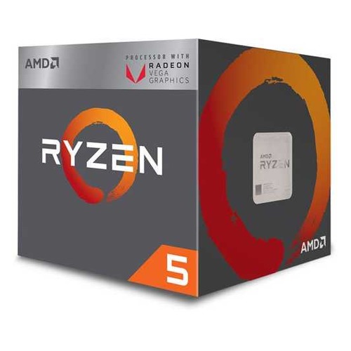 Процессор AMD Ryzen 5 3400G, SocketAM4, BOX [yd3400c5fhbox]