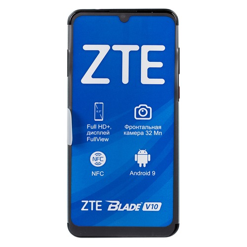 Смартфон ZTE Blade V10 64Gb, черный