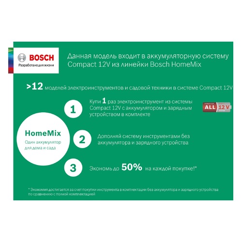 Ударная дрель-шуруповерт BOSCH EasyImpact 12 [06039b6102]