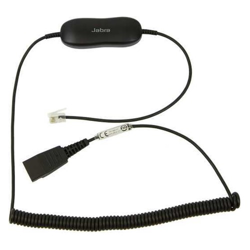 Кабель-переходник аудио JABRA GN1216 SmartCord SC Avaya, QD - RJ10 , 0.8м, черный [88001-03]