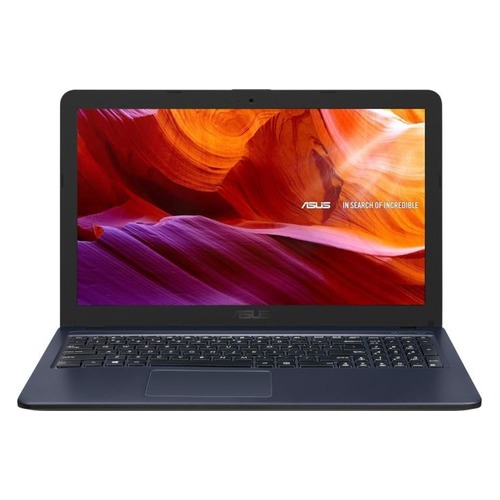 Ноутбук ASUS VivoBook F543UB-DM1319, 15.6", Intel Pentium 4417U 2.3ГГц, 4Гб, 256Гб SSD, nVidia GeForce Mx110 - 2048 Мб, Endless, 90NB0IM7-M19190, серый