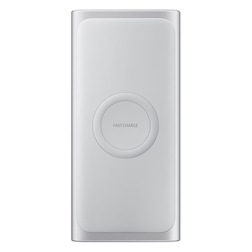 Внешний аккумулятор (Power Bank) SAMSUNG EB-U1200, 10000мAч, серебристый [eb-u1200csrgru]