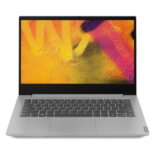 Ультрабук LENOVO IdeaPad S340-14IWL, 14", IPS, Intel Core i3 8145U 2.1ГГц, 8Гб, 128Гб SSD, Intel UHD Graphics 620, Free DOS, 81N700PQRK, серый