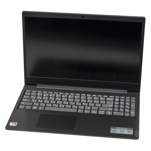 Ноутбук LENOVO IdeaPad S145-15AST, 15.6", AMD A9 9425 3.1ГГц, 8Гб, 1000Гб, AMD Radeon R5, Free DOS, 81N3008GRK, черный