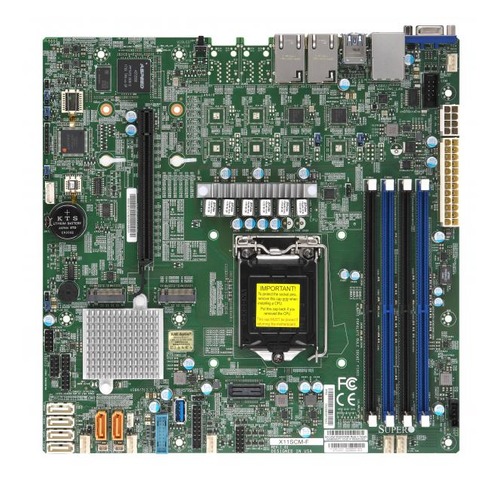 Серверная материнская плата SUPERMICRO MBD-X11SCM-F-O, Ret