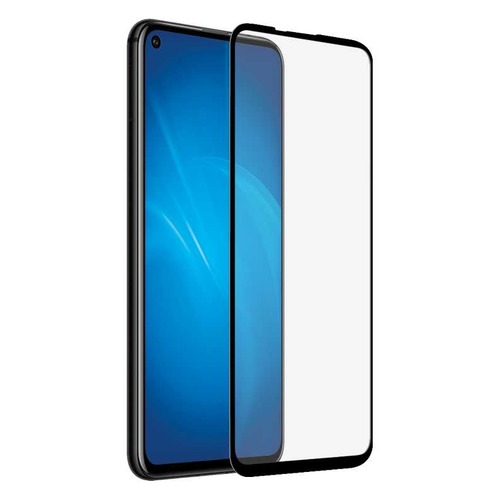 Защитное стекло для экрана DF hwColor-105 для Huawei Honor 20/20 Pro, 1 шт, черный [df hwcolor-105 (black)]