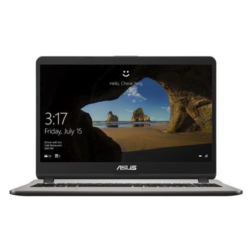 Ноутбук ASUS VivoBook X507UF-EJ474T, 15.6", Intel Core i3 7020U 2.3ГГц, 4Гб, 500Гб, nVidia GeForce Mx130 - 2048 Мб, Windows 10, 90NB0JB1-M05940, серый