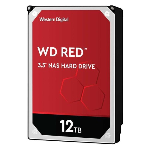 Жесткий диск WD Red WD120EFAX, 12Тб, HDD, SATA III, 3.5"