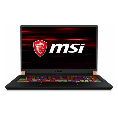 Ноутбук MSI GS75 Stealth 9SD-838RU, 17.3", IPS, Intel Core i7 9750H 2.6ГГц, 16Гб, 512Гб SSD, nVidia GeForce GTX 1660 Ti - 6144 Мб, Windows 10, 9S7-17G111-838, черный