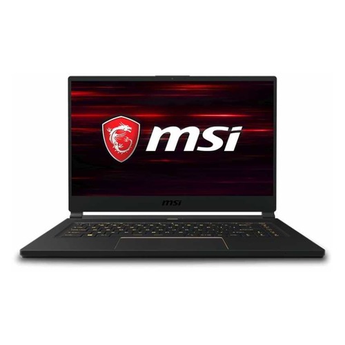 Ноутбук MSI GS65 Stealth 9SD-1218RU, 15.6", IPS, Intel Core i7 9750H 2.6ГГц, 16Гб, 512Гб SSD, nVidia GeForce GTX 1660 Ti - 6144 Мб, Windows 10, 9S7-16Q411-1218, черный