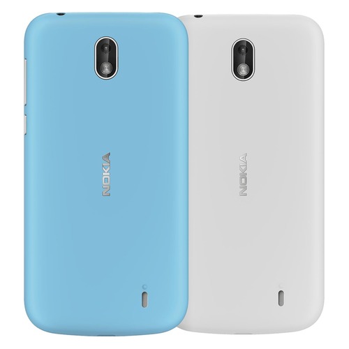 Задняя крышка NOKIA Xpress-on Cover Dual Pk XP-150, для Nokia 1, голубой/серый [1a21rsr00va]