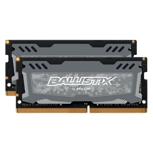 Модуль памяти CRUCIAL Ballistix Sport LT BLS2K16G4S240FSD DDR4 - 2x 16Гб 2400, SO-DIMM, Ret