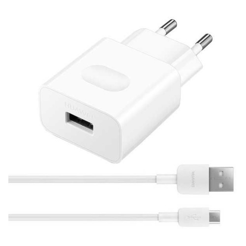 Сетевое зарядное устройство HUAWEI Quick Charger AP32, USB, microUSB, 2A, белый