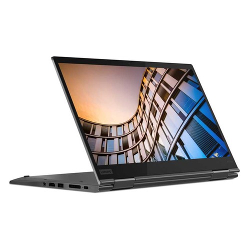 Ноутбук-трансформер LENOVO ThinkPad X1 Yoga, 14", IPS, Intel Core i5 8265U 1.6ГГц, 16Гб, 256Гб SSD, Intel UHD Graphics 620, Windows 10 Professional, 20QF001XRT, серый