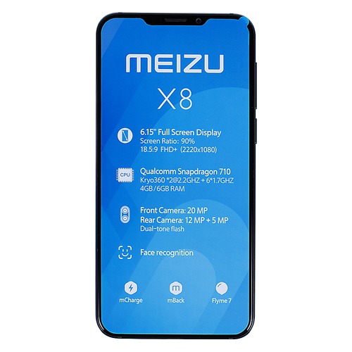 Смартфон MEIZU X8 64Gb, черный