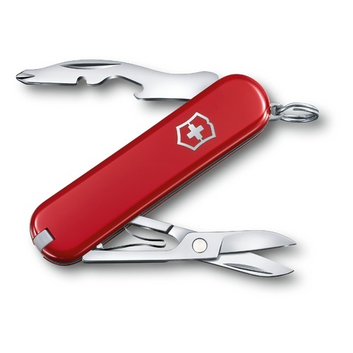 Складной нож VICTORINOX Jetsetter, 7 функций, 58мм, красный