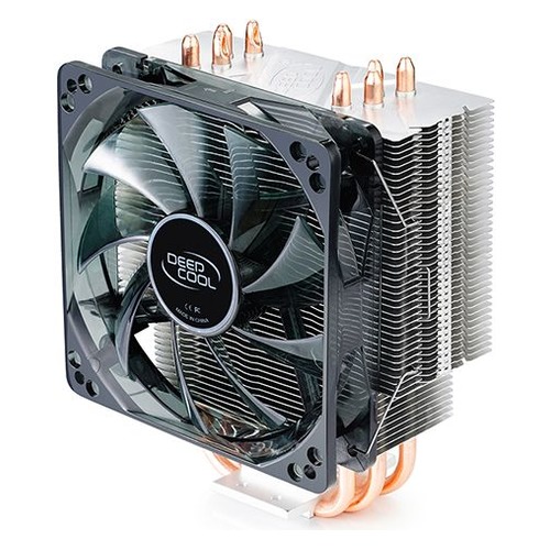 Устройство охлаждения(кулер) DEEPCOOL GAMMAXX 400 BLUE BASIC, 120мм, Ret