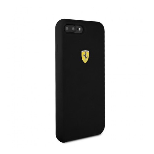 Чехол (клип-кейс) Ferrari, для Apple iPhone 7 Plus/8 Plus, черный [fessihci8lbk]