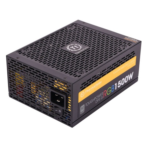 Блок питания THERMALTAKE Toughpower DPS G RGB, 1500Вт, 140мм, черный, retail [ps-tpg-1500dpcteu]