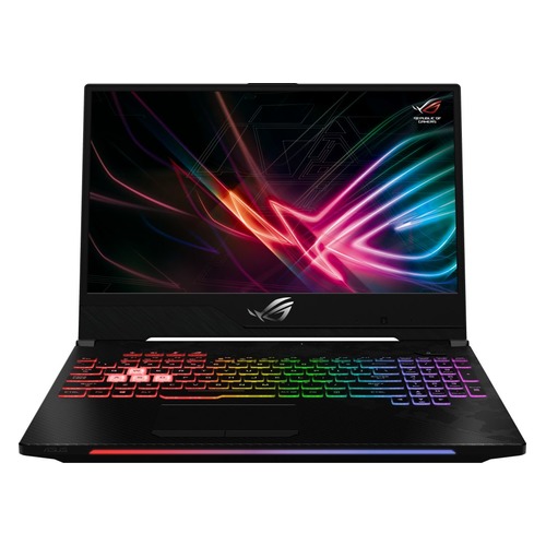 Ноутбук ASUS ROG GL504GV-ES143T SCAR II, 15.6", IPS, Intel Core i5 8300H 2.3ГГц, 16Гб, 1000Гб, 256Гб SSD, nVidia GeForce RTX 2060 - 6144 Мб, Windows 10, 90NR01X1-M02750, черный