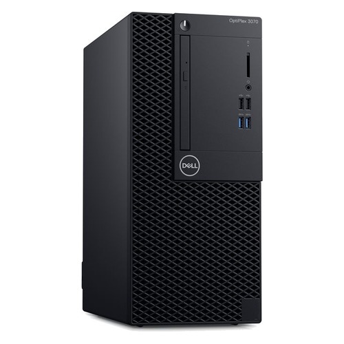 Компьютер DELL Optiplex 3070, Intel Core i5 9500, DDR4 8Гб, 256Гб(SSD), Intel UHD Graphics 630, DVD-RW, Windows 10 Professional, черный [3070-4685]